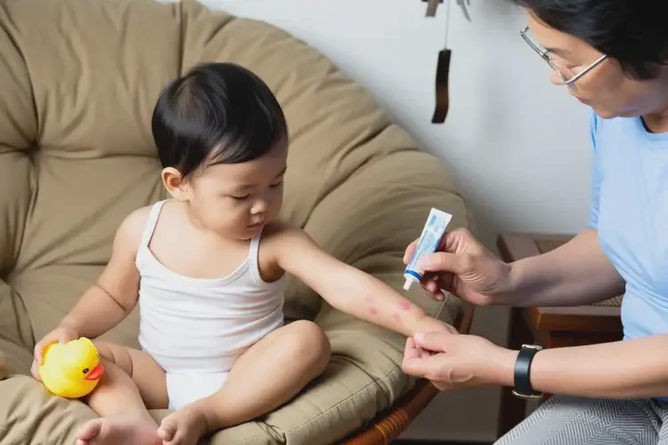 小儿手臂上经常长湿疹可不可以根治(图1)