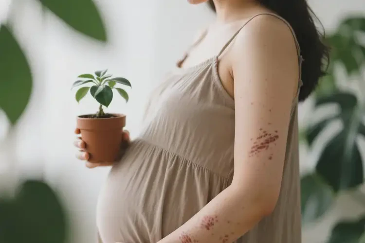 孕妇四肢出湿疹可不可以根治(图1)