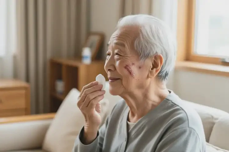 高齡老人臉上偶爾長濕疹能不能根治(圖4)