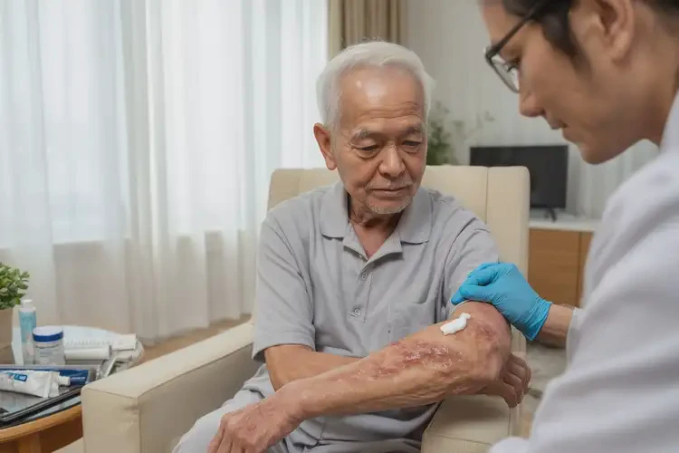 高齡老人屁股上出濕疹能徹底自愈嗎(圖2)