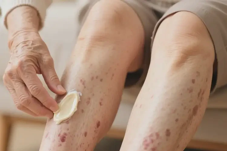 老人小腿偶尔长湿疹不管它会自己好吗(图4)