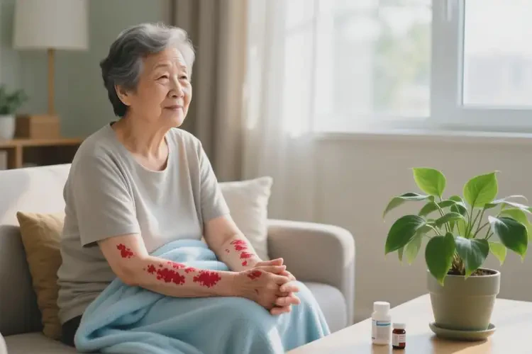 老人全身經(jīng)常起濕疹可不可以根治(圖4)