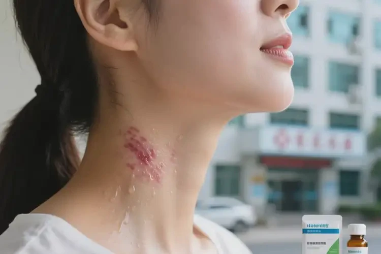 女人脖子偶爾起濕疹能不能根治(圖3)