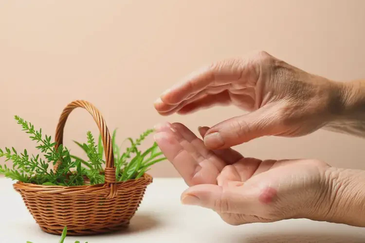 老年人手上出现湿疹可不可以彻底自愈(图1)