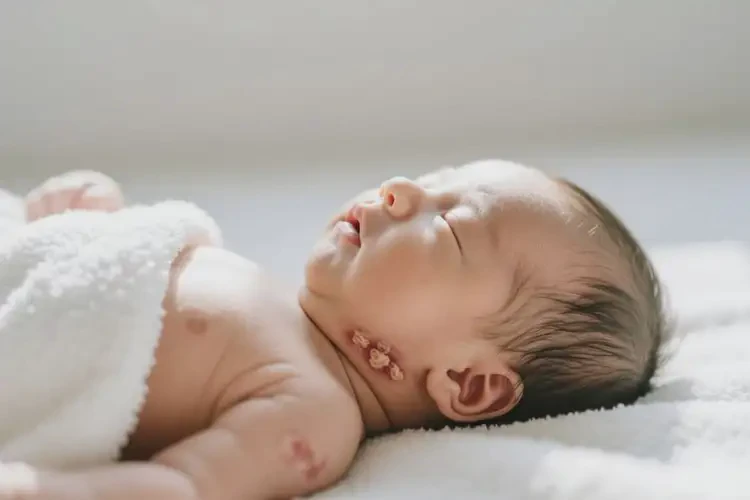 新生兒脖子出濕疹可不可以根治(圖2)