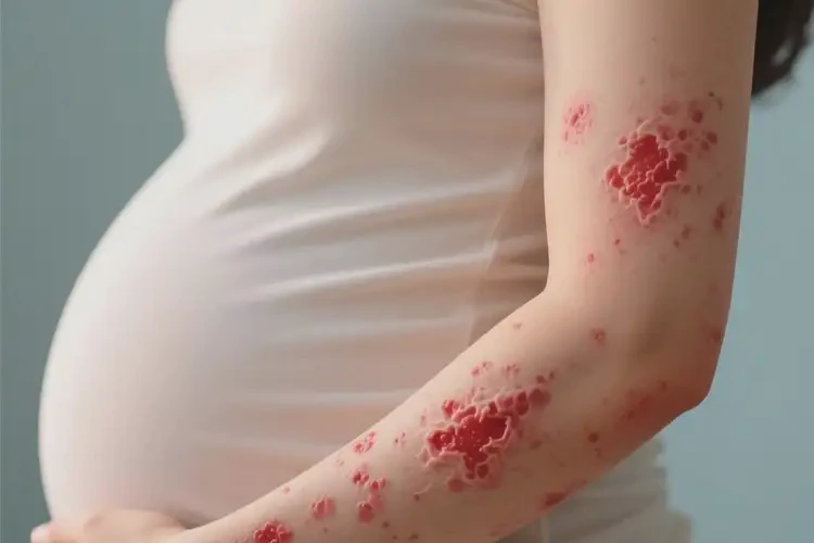 產(chǎn)婦手臂出現(xiàn)濕疹可不可以根治(圖4)