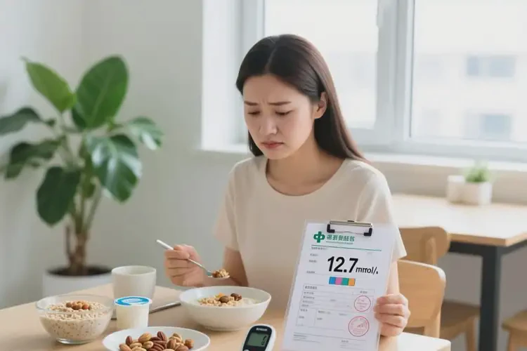 女人早餐血糖12點7是糖尿病嗎(圖2)