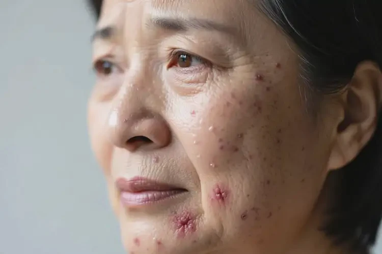 女人臉上長(zhǎng)濕疹能不能根治(圖3)