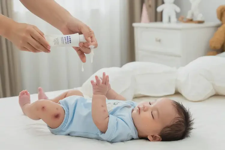 婴儿大腿上经常长湿疹不管它会自己自愈吗(图3)