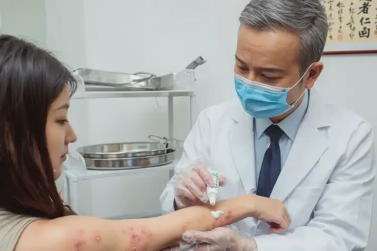 男生全身有濕疹不管它會(huì)自己痊愈嗎(圖3)