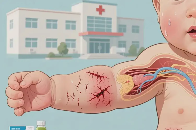 嬰兒手臂上起濕疹可不可以根治(圖2)