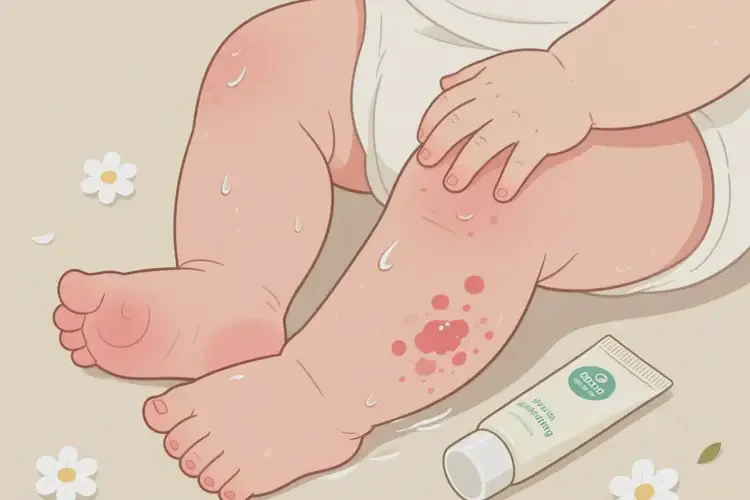 新生兒小腿起濕疹可不可以根治(圖3)