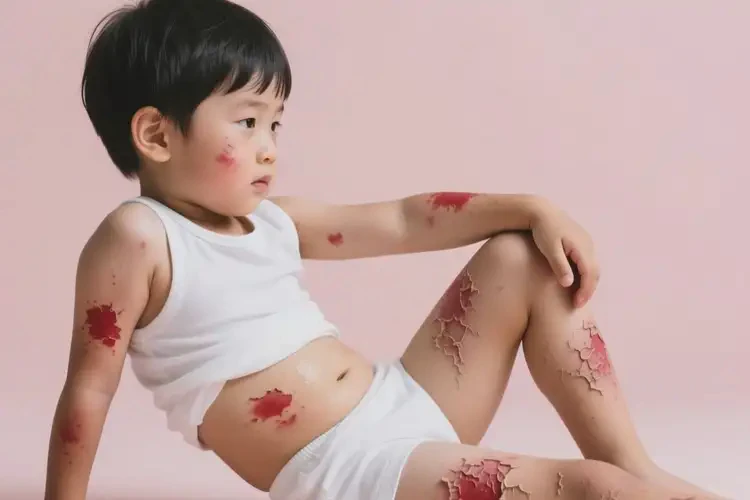 兒童全身出濕疹能靠自己自愈嗎(圖1)