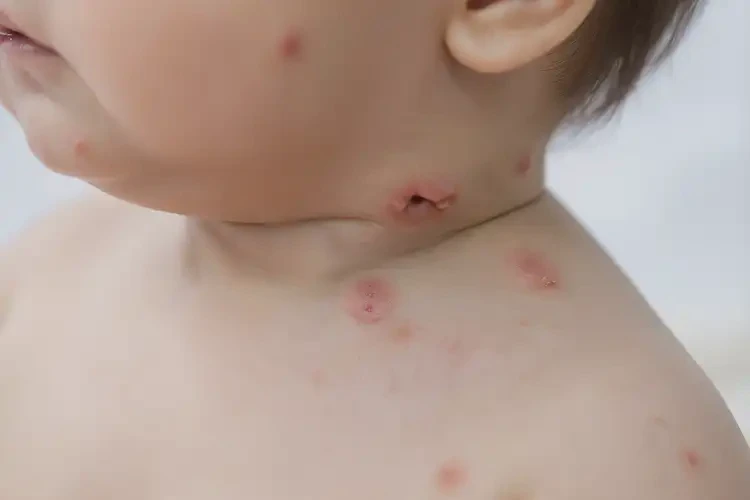 嬰兒脖子上出現(xiàn)濕疹能夠徹底治愈嗎(圖4)