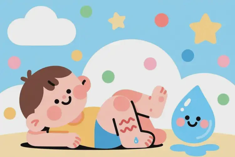 幼兒腳上容易起濕疹可不可以根治(圖1)