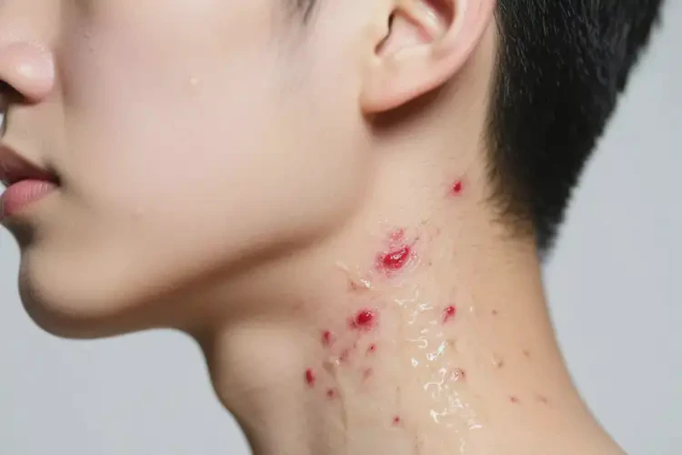 青少年脖子上容易起濕疹可不可以根治(圖2)