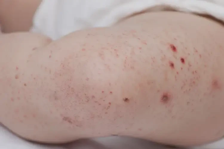 嬰兒大腿上出現(xiàn)濕疹可不可以根治(圖4)