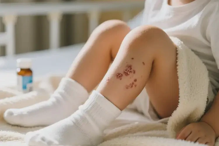 小孩小腿長(zhǎng)濕疹可不可以根治(圖4)