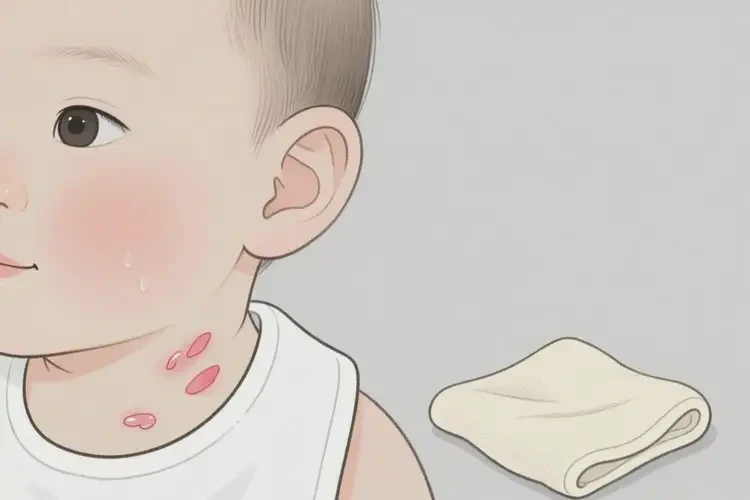 幼兒脖子上偶爾長濕疹能不能徹底自愈(圖1)