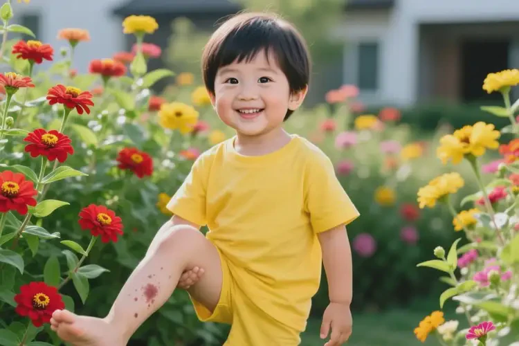 小孩四肢偶尔起湿疹能靠自己自愈吗(图1)