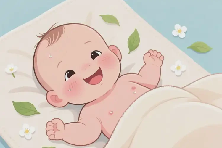 嬰兒身上偶爾長濕疹可不可以根治(圖4)