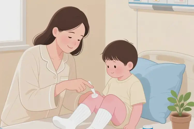 小兒小腿起濕疹不管它會(huì)自己好嗎(圖3)