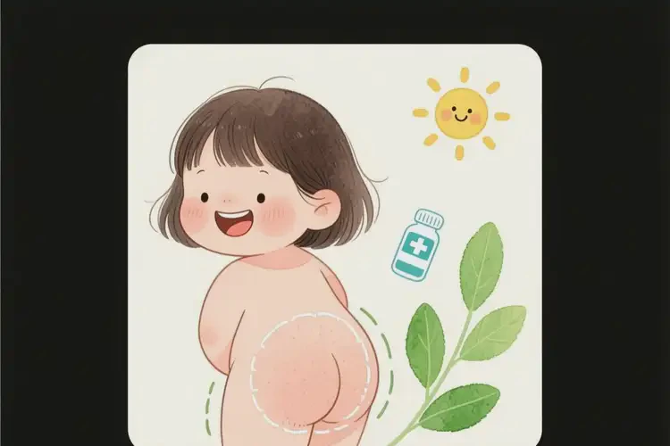 少兒肛周容易起濕疹可不可以根治(圖1)