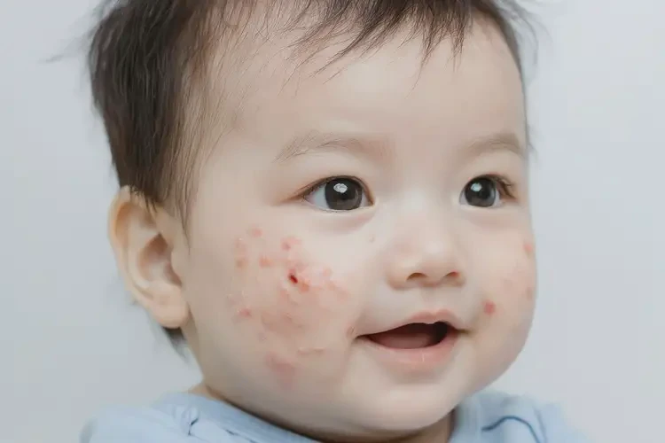 嬰幼兒面部長(zhǎng)濕疹能靠自己自愈嗎(圖4)