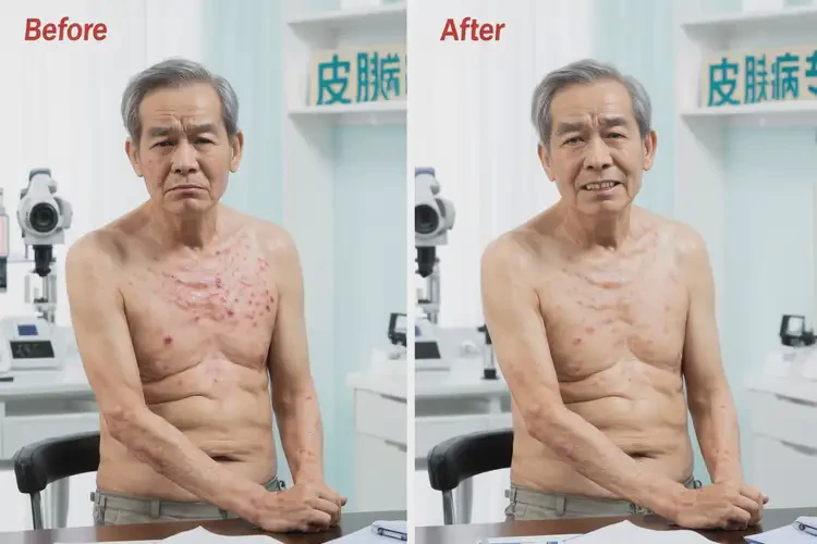 老人屁股上偶爾長濕疹可不可以根治(圖2)