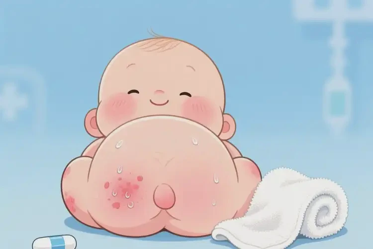 嬰兒屁股上容易長(zhǎng)濕疹可不可以根治(圖3)