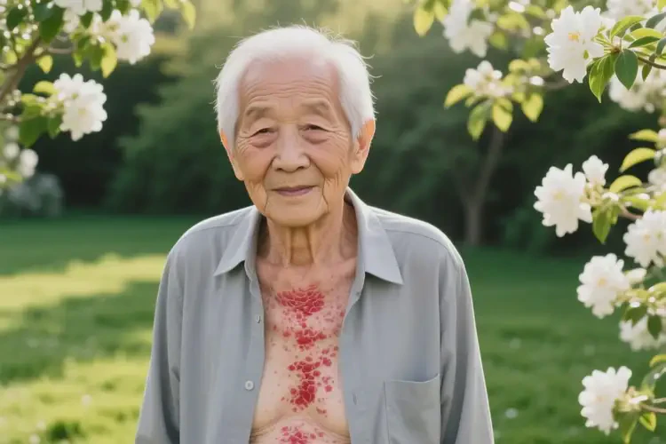 老人全身經(jīng)常起濕疹可不可以根治(圖3)