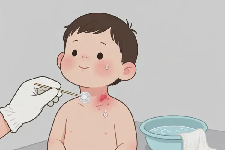 幼兒脖子有濕疹可以徹底自愈嗎(圖2)