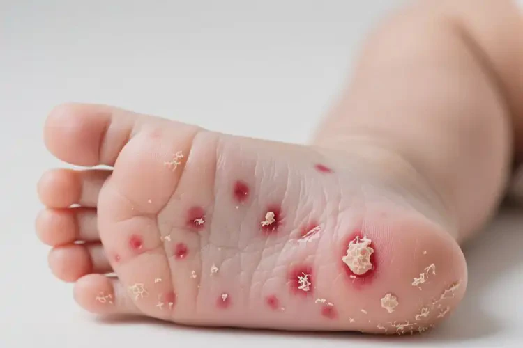嬰兒腳上出濕疹可不可以根治(圖2)