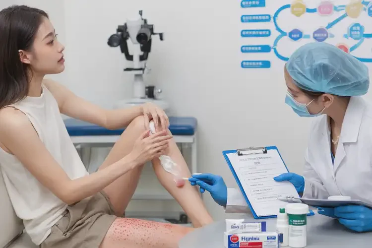 女生小腿偶爾長濕疹可不可以根治(圖1)