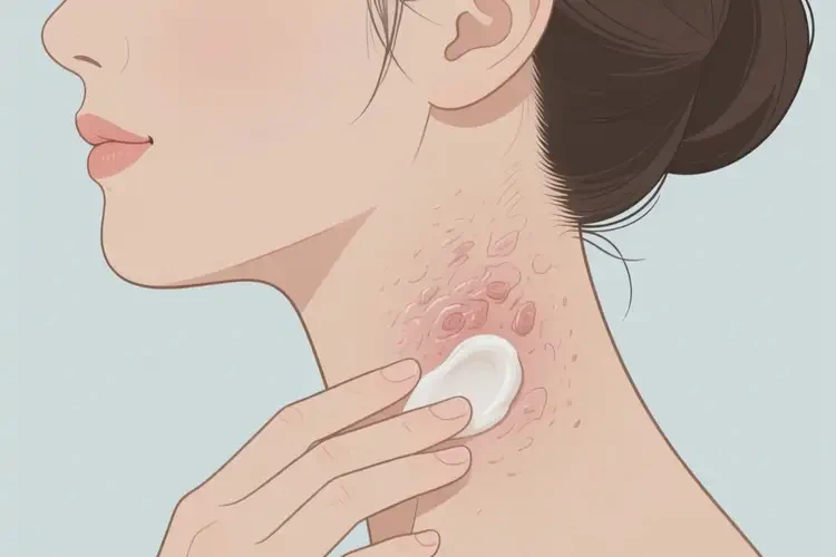 女人脖子經(jīng)常長濕疹能不能根治(圖4)