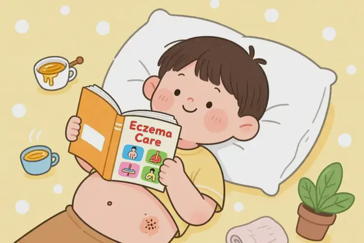 兒童肚子上長(zhǎng)濕疹可不可以根治(圖2)