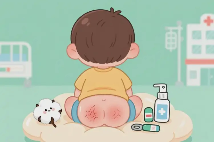 兒童屁股出濕疹可不可以根治(圖2)