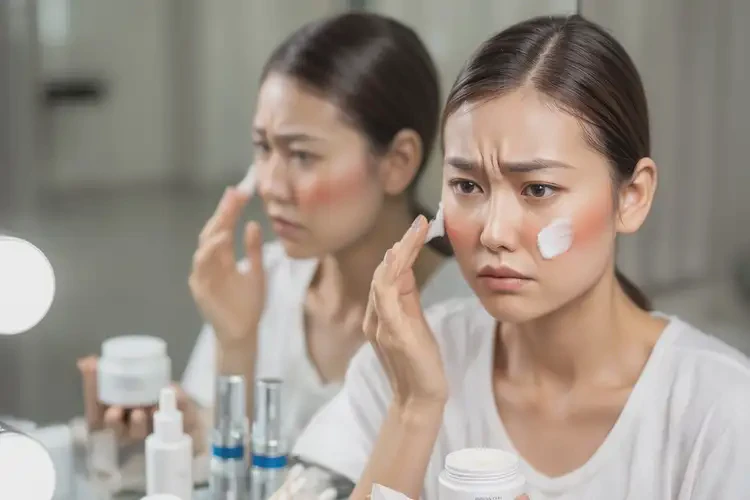 女人面部經常長濕疹不管它會自己好嗎(圖4)