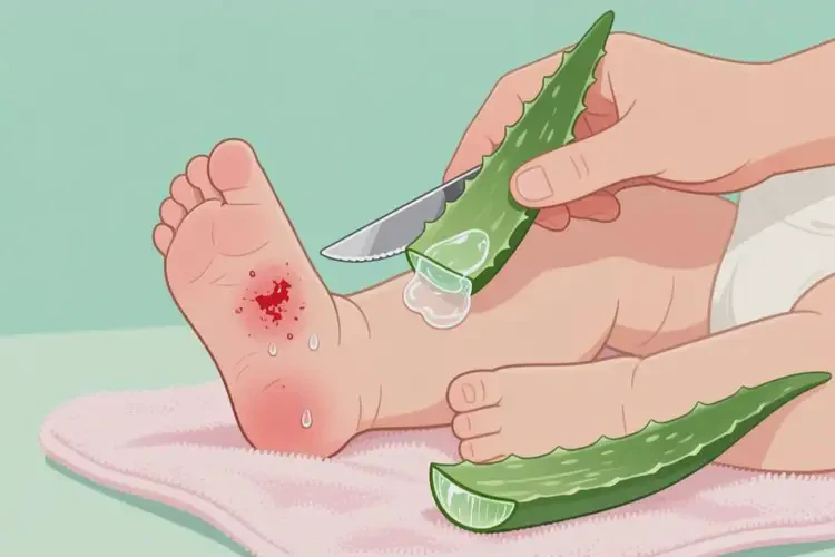 嬰兒腳上起濕疹可不可以根治(圖2)