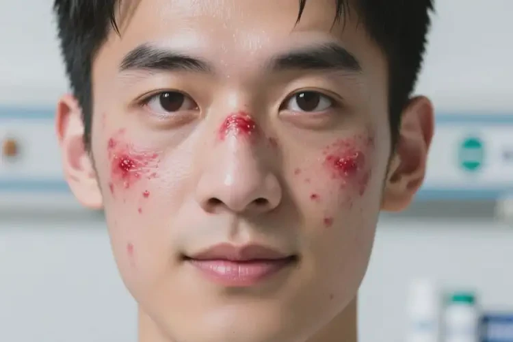 男人面部有濕疹能不能徹底自愈(圖4)