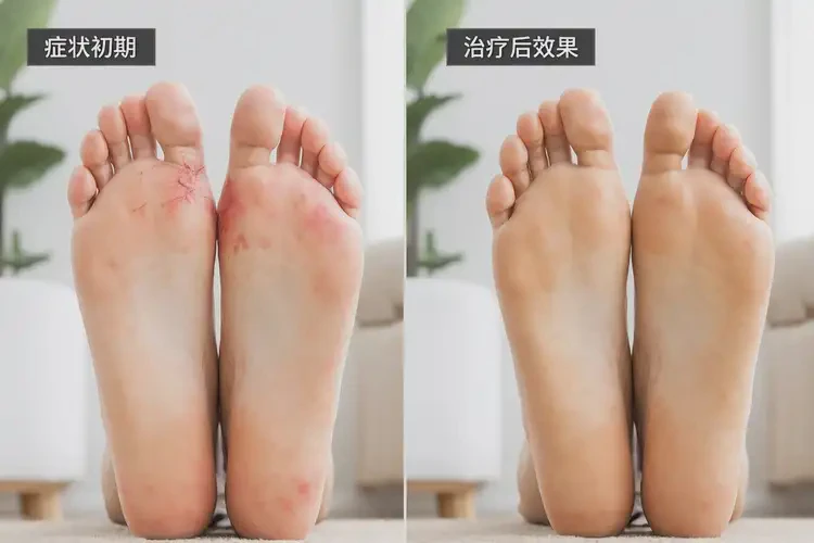 哺乳期妈妈脚上偶尔长湿疹不管它会自己痊愈吗(图1)