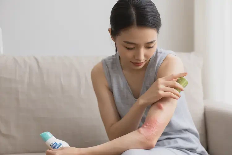 女人身上偶爾長濕疹能不能徹底自愈(圖1)