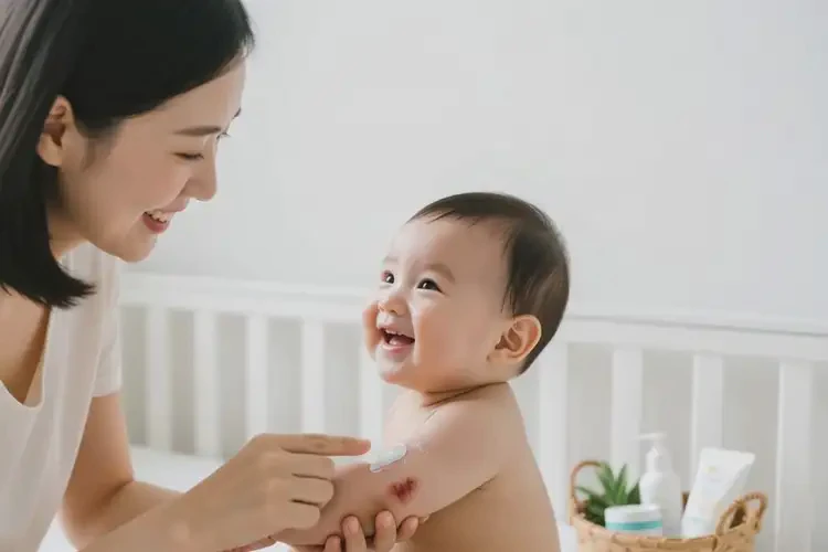 寶寶身上有濕疹可不可以根治(圖1)