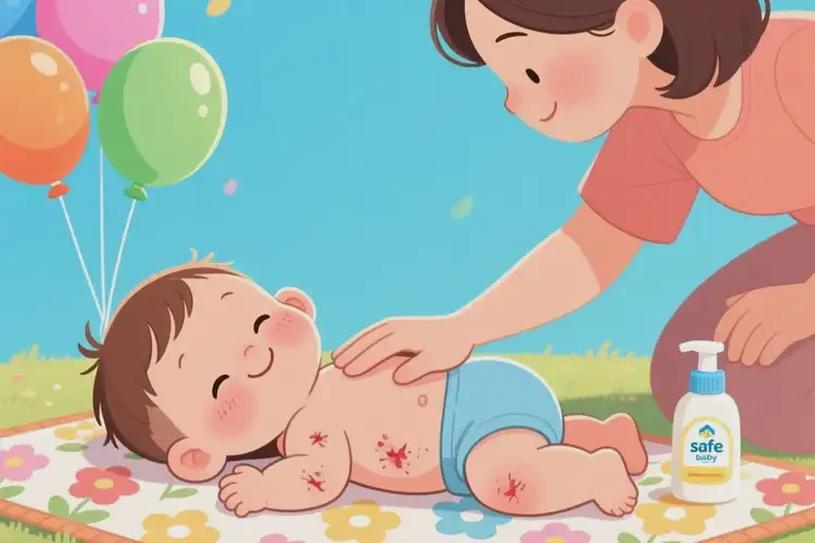 小孩肚子上容易起濕疹可不可以根治(圖2)