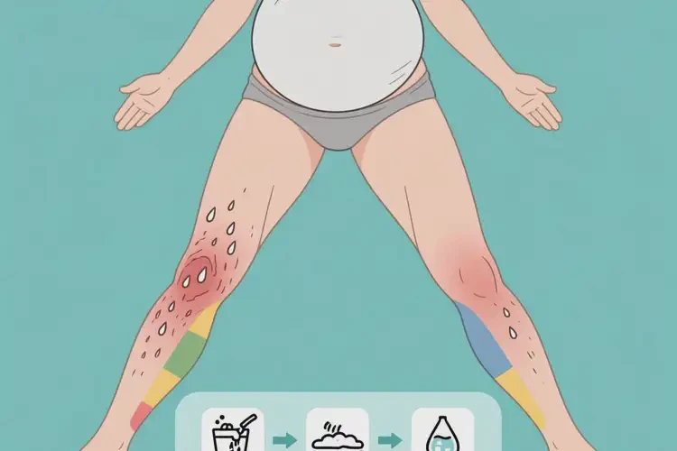 孕婦大腿起濕疹可不可以根治(圖2)