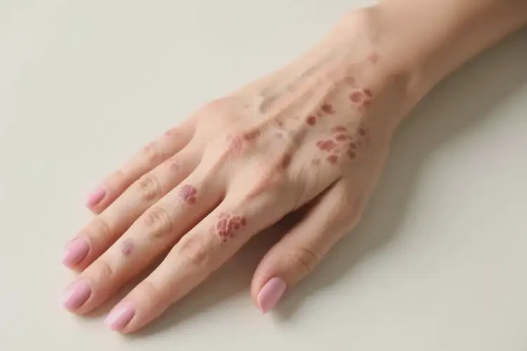 女人手上出現(xiàn)濕疹能不能根治(圖2)
