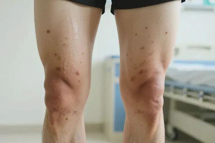 男生大腿上長濕疹能徹底自愈嗎(圖1)