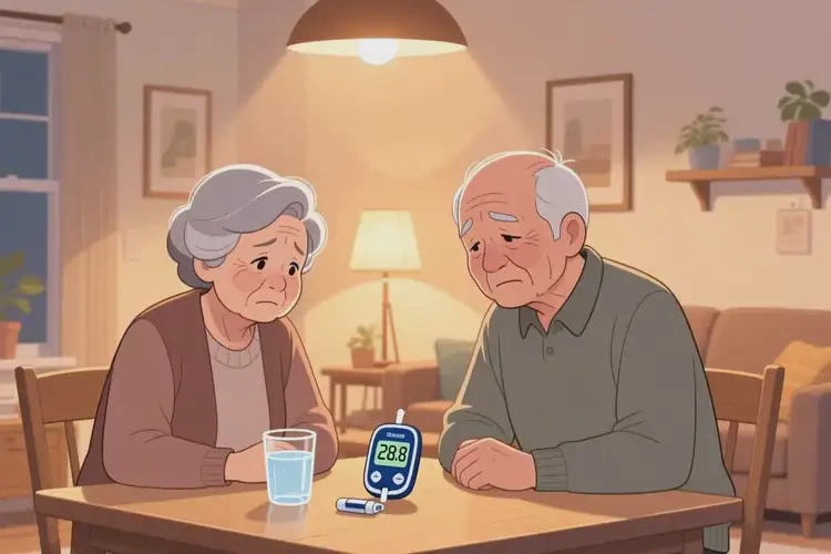 老年人中午血糖28(圖1)