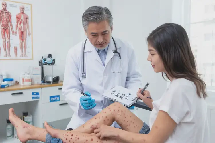 男人小腿有濕疹能不能根治(圖2)