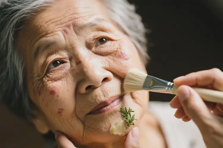 高齡老人面部有濕疹能不能根治(圖2)